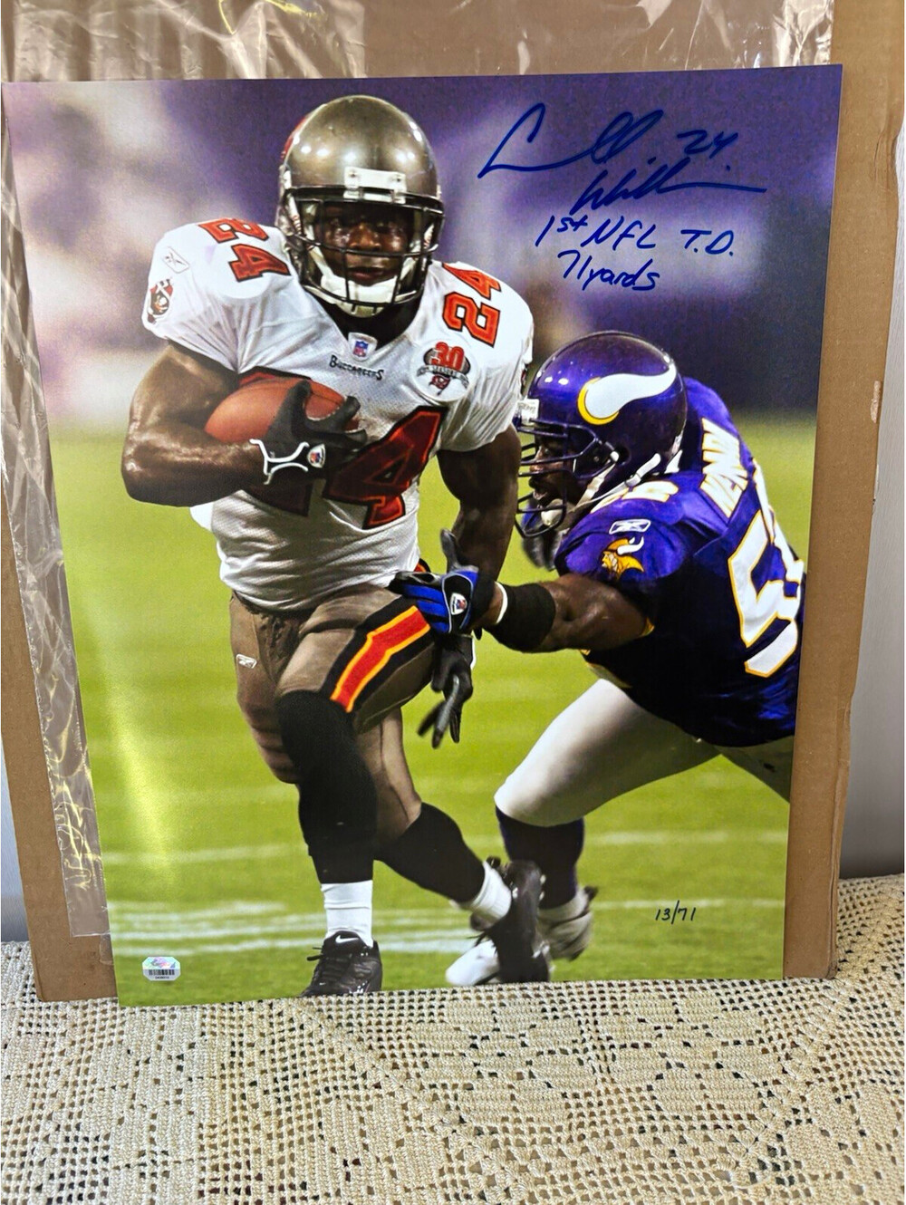 Will Grier Signed NFL Photo - Fanatics Authentic Authentication